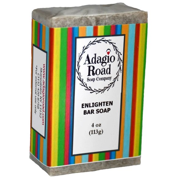 Adagio Road Soap Company Other - 4oz Natural Bar Soap,Enlighten(Lemongrass, Ginger)